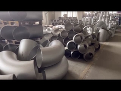 Las instalaciones de tuberías roscadas de acero inoxidables de ASME 316L soldaron con autógena tamaño modificado para requisitos particulares codo