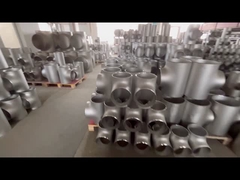 Camiseta de tres vías inconsútil 1D-100D de la soldadura de extremo de las colocaciones de tubo 1/2-24INCH